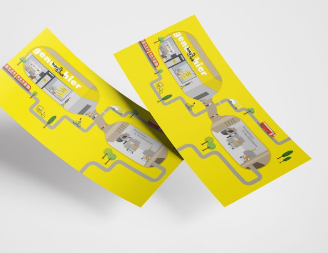 Hundt Druck Key Visual and illustration